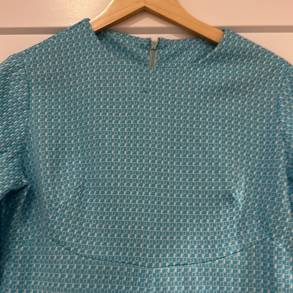 Vintage c. 1960s-70s polyester babydoll dress - Picture 2 of 4